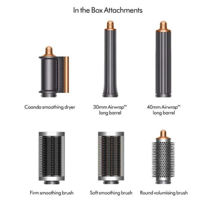 Airwrap HS05 Multi-Styler Complete Long In Nickel/Copper