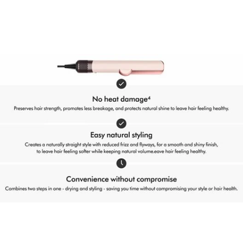 Dyson Airstrait Straightener in Ceramic Pink & Rose Gold
